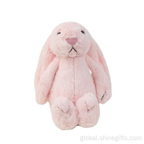 Stuffed Toy Custom Plush Long Ear Colorful Bunny Toy Factory